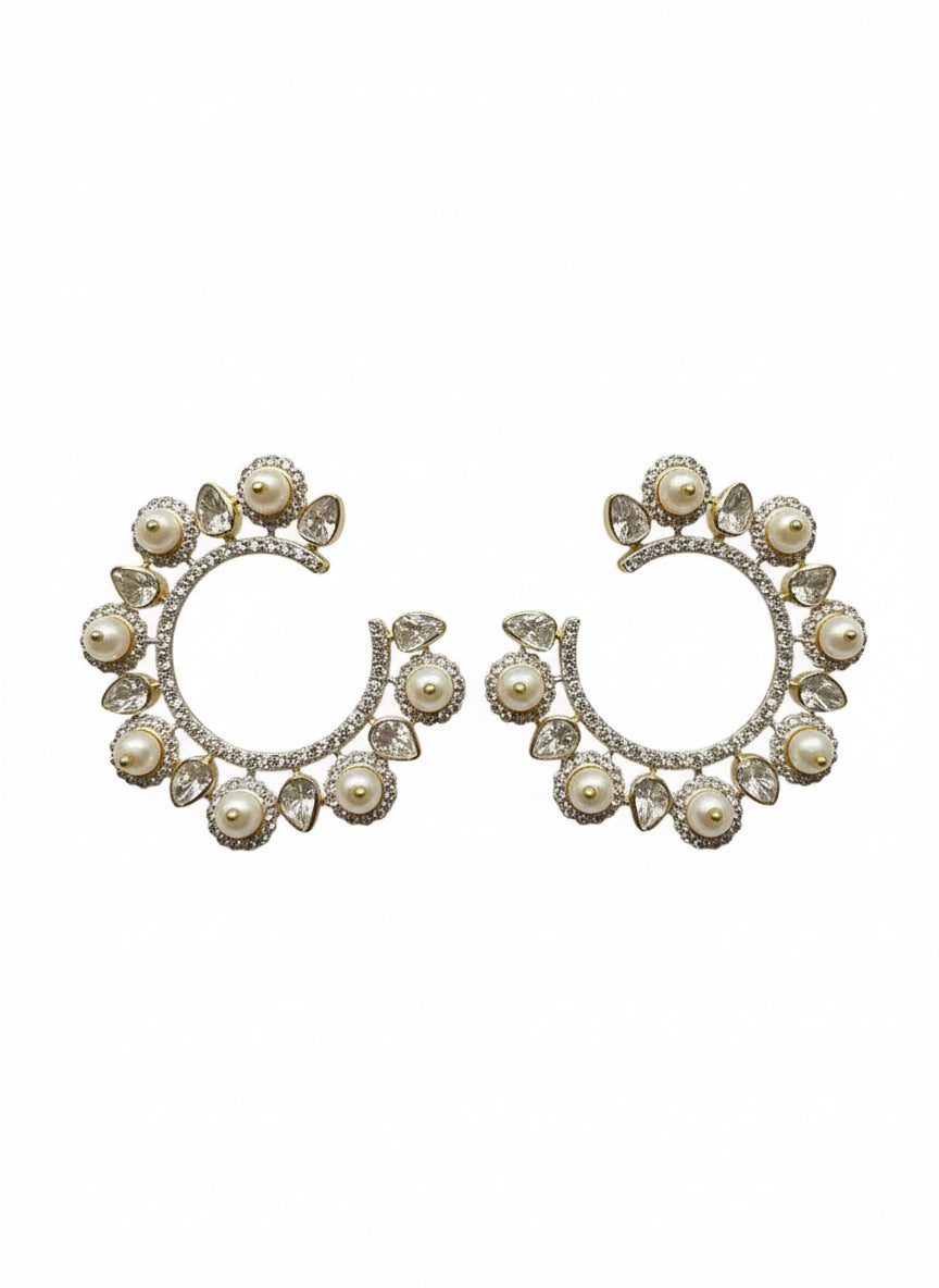Pearl Hoops