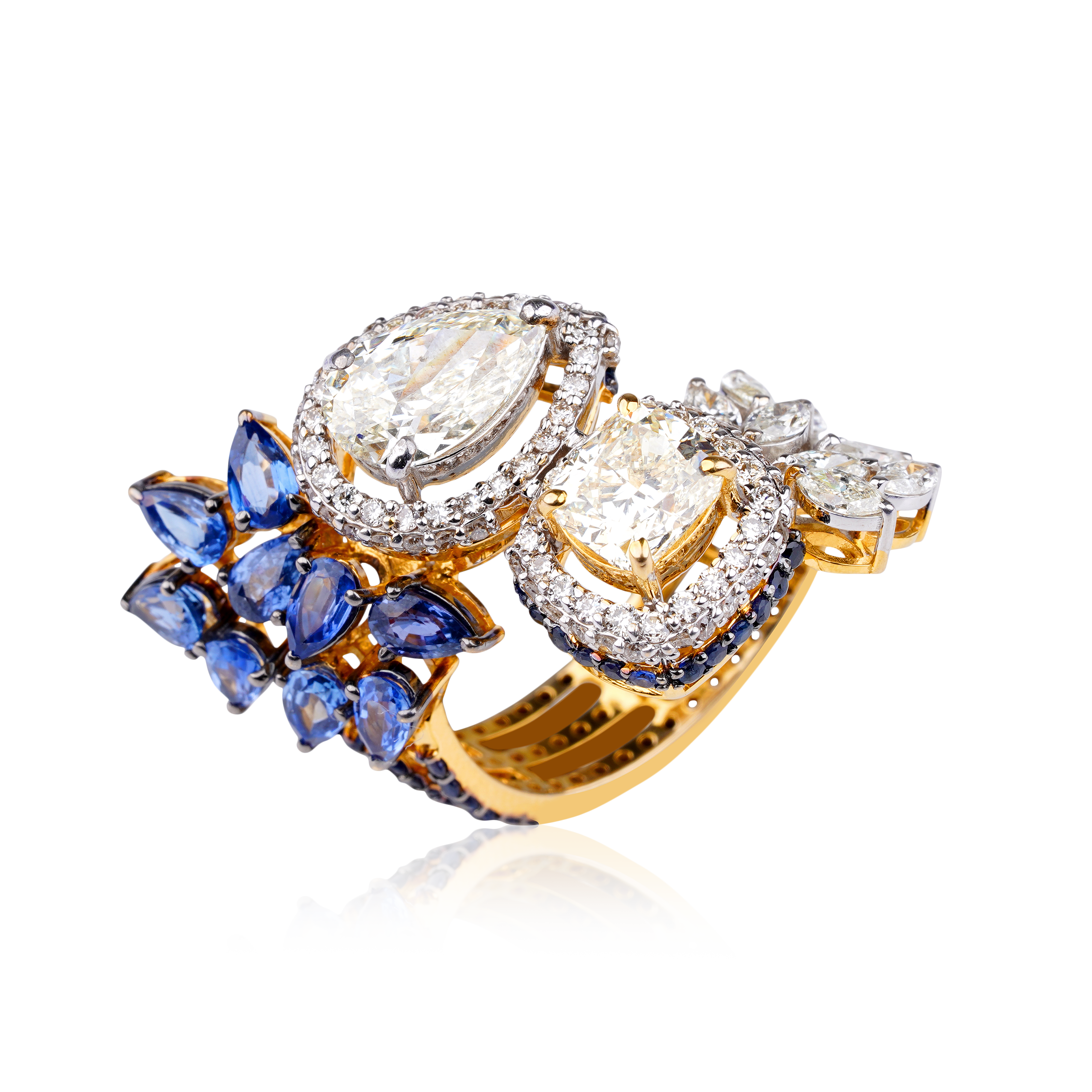 Bouquet Fantasy Tanzanite Ring