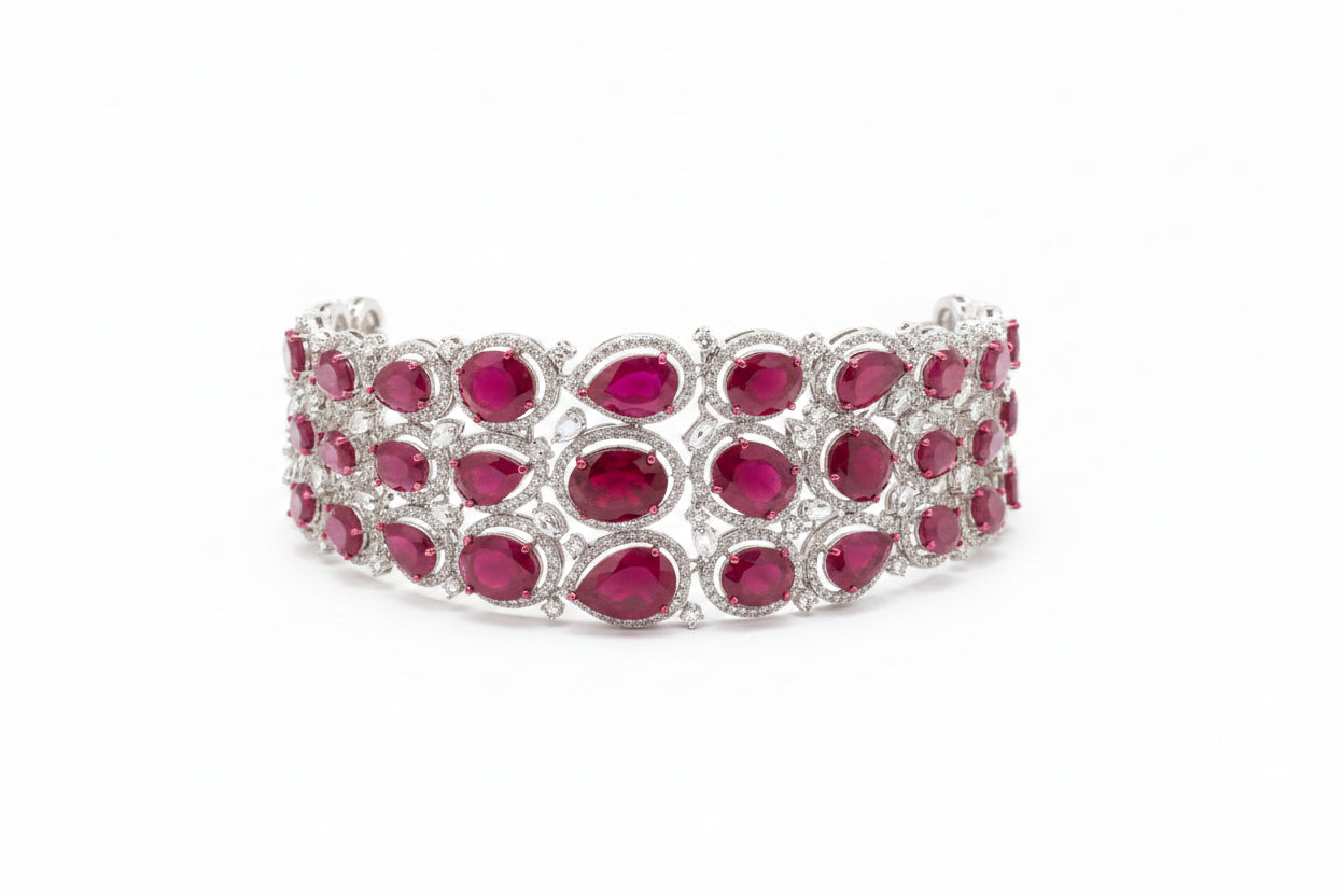 Ruby Diamond Choker