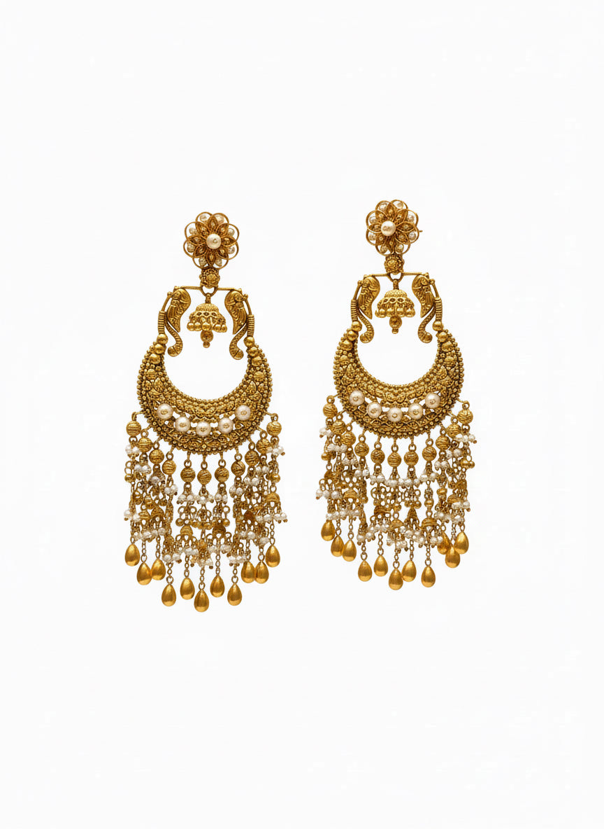 Heritage Chandbali Jhumka