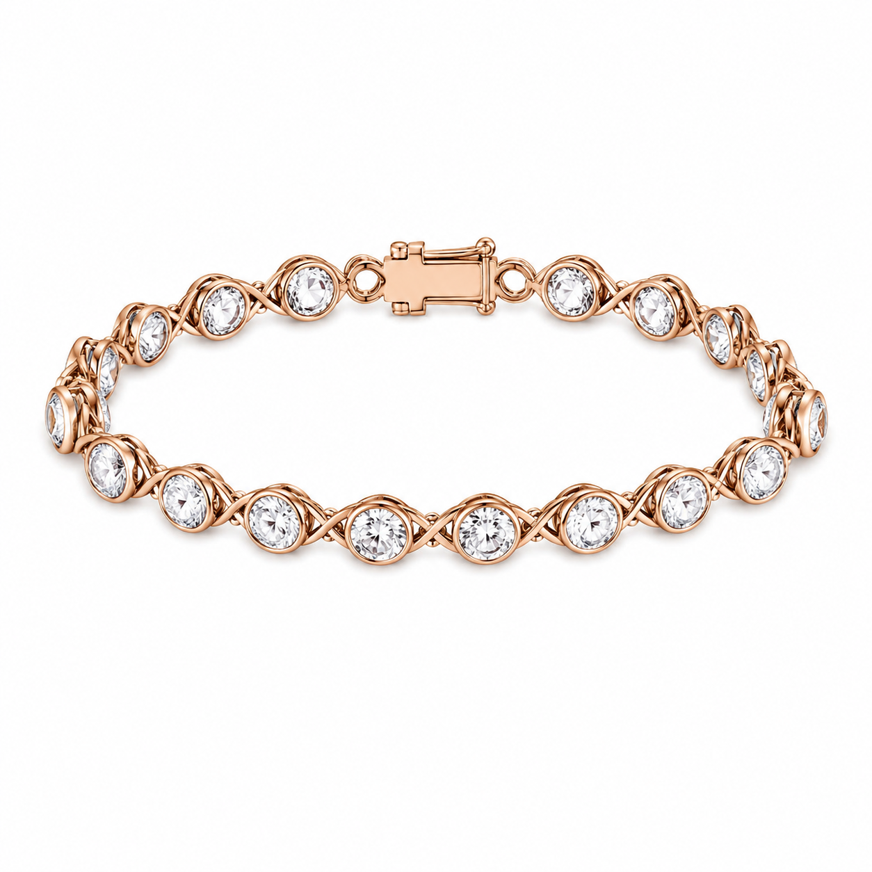 Floral Vine Diamond Bracelet