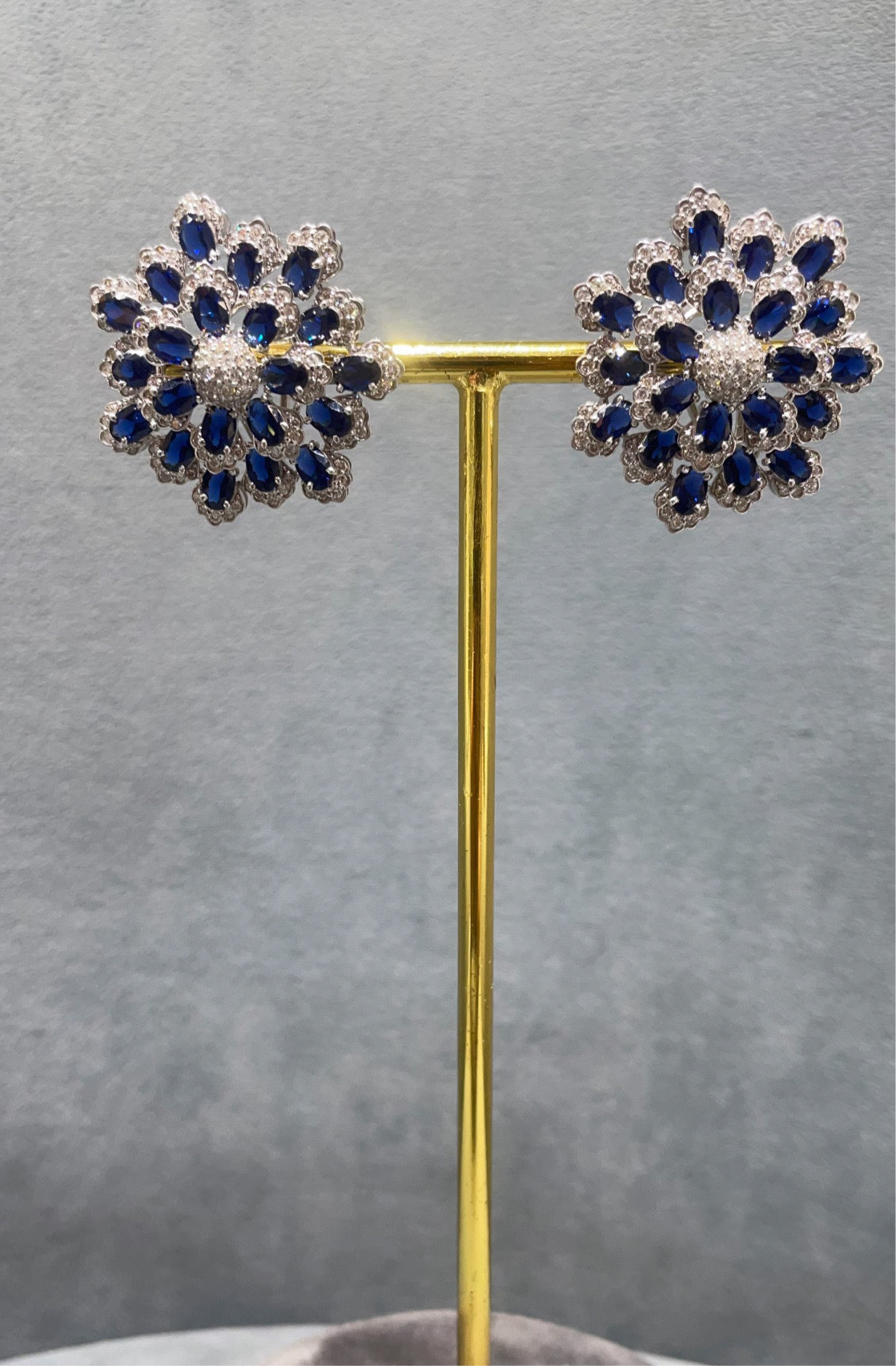 Midnight Bloom Studs