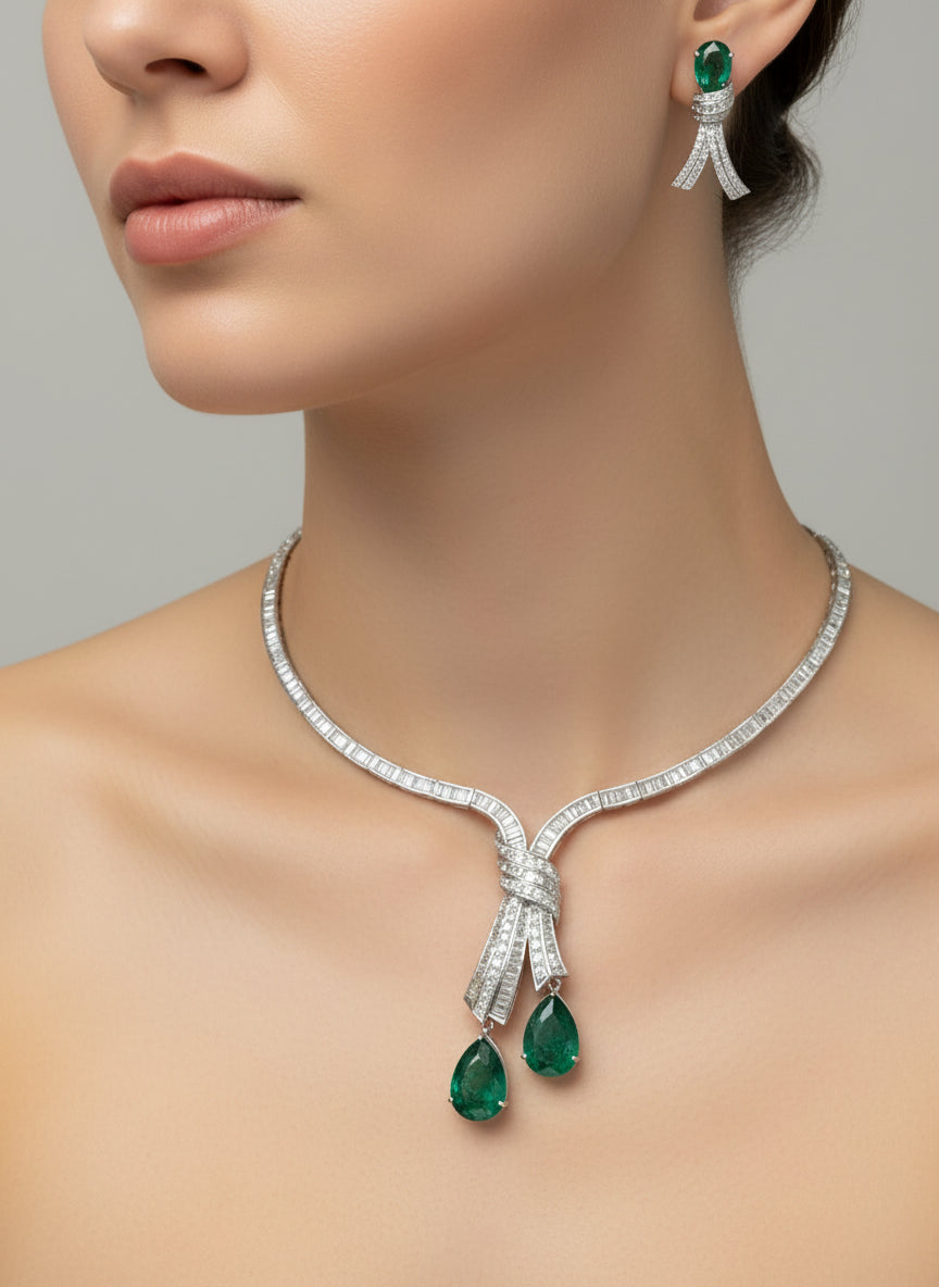 Emerald Cascade Set