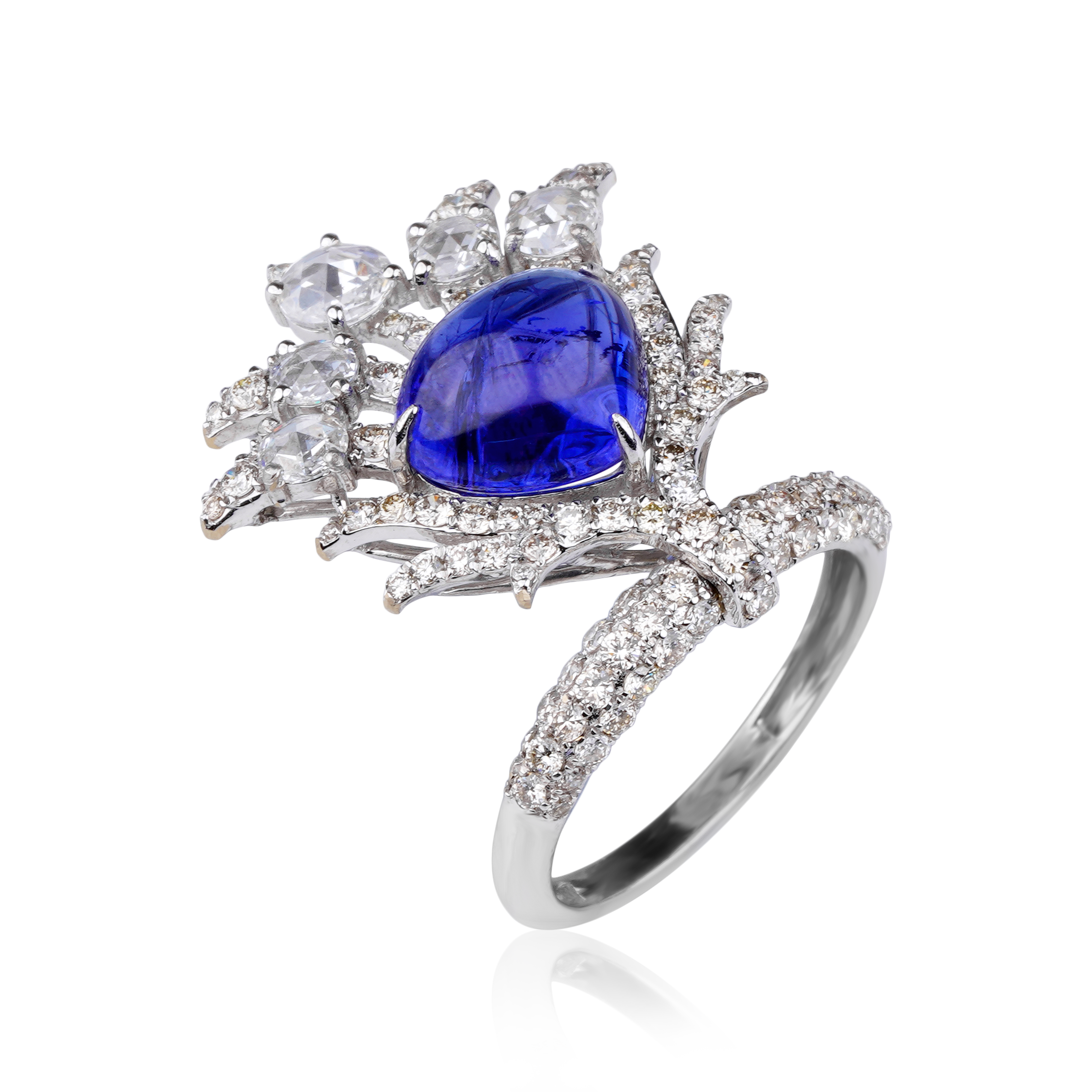 Sapphire Sovereign Crown Jewel Ring