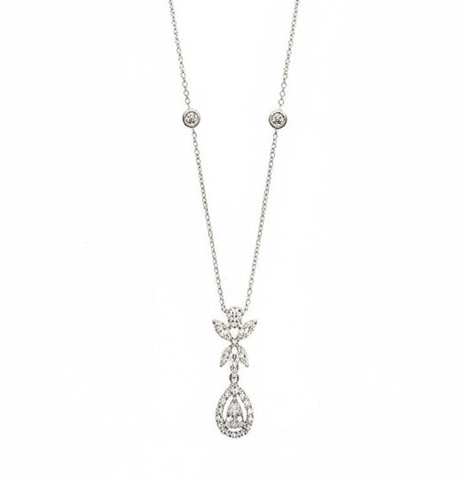 Crystal Teardrop Pendant