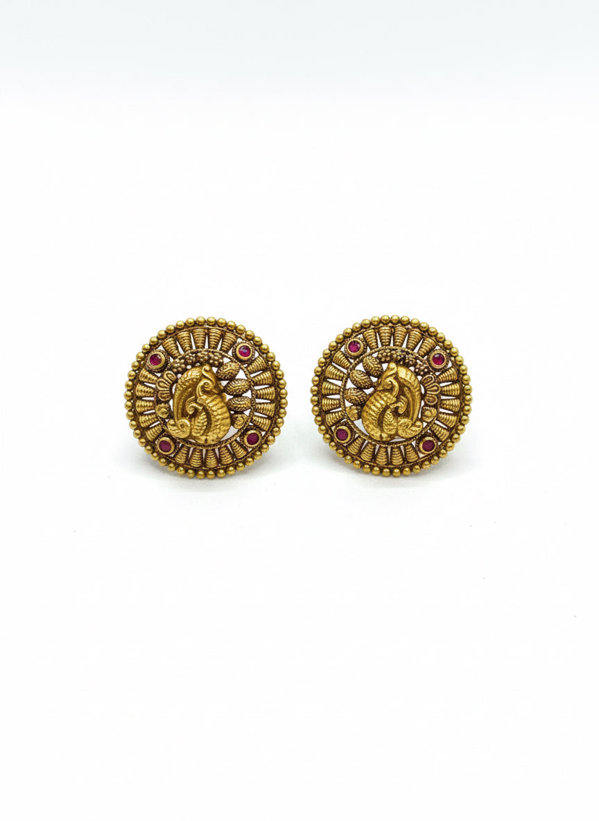 Gold studs
