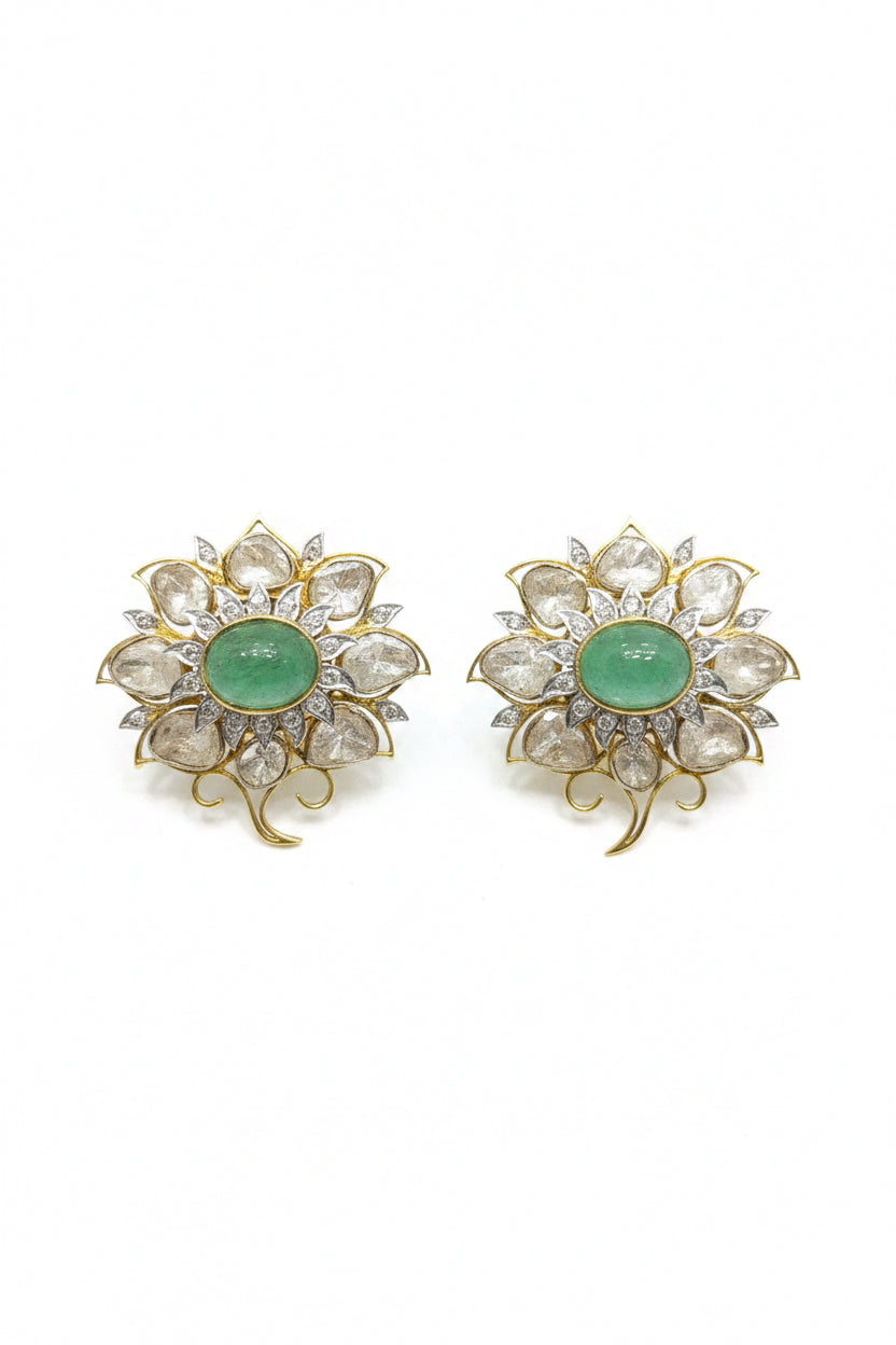 Zoya Polki Studs