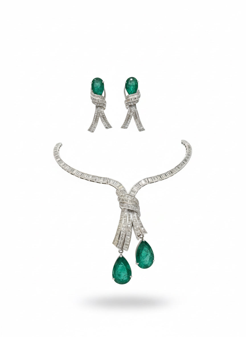 Emerald Cascade Set