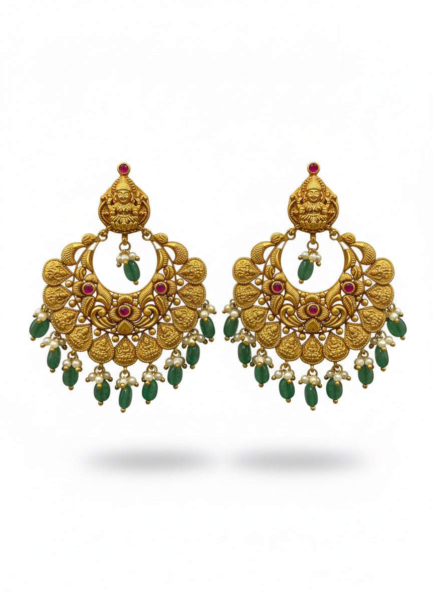 Traditional South Indian Chandbali