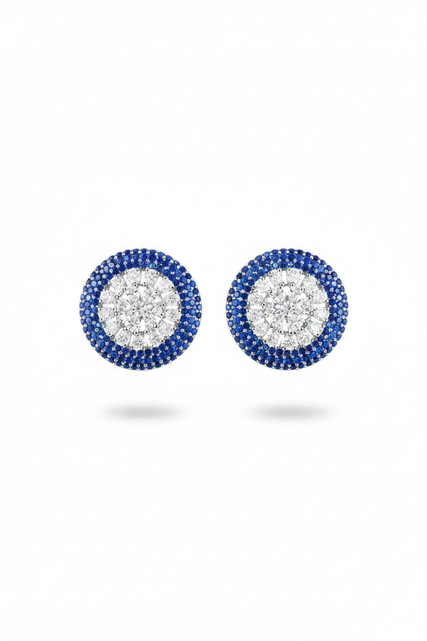 Ocean Crown Studs