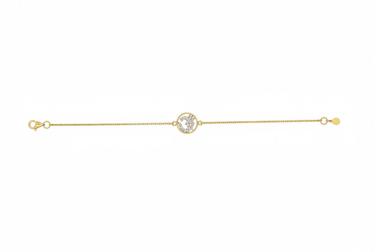 Infinity Om Bracelet