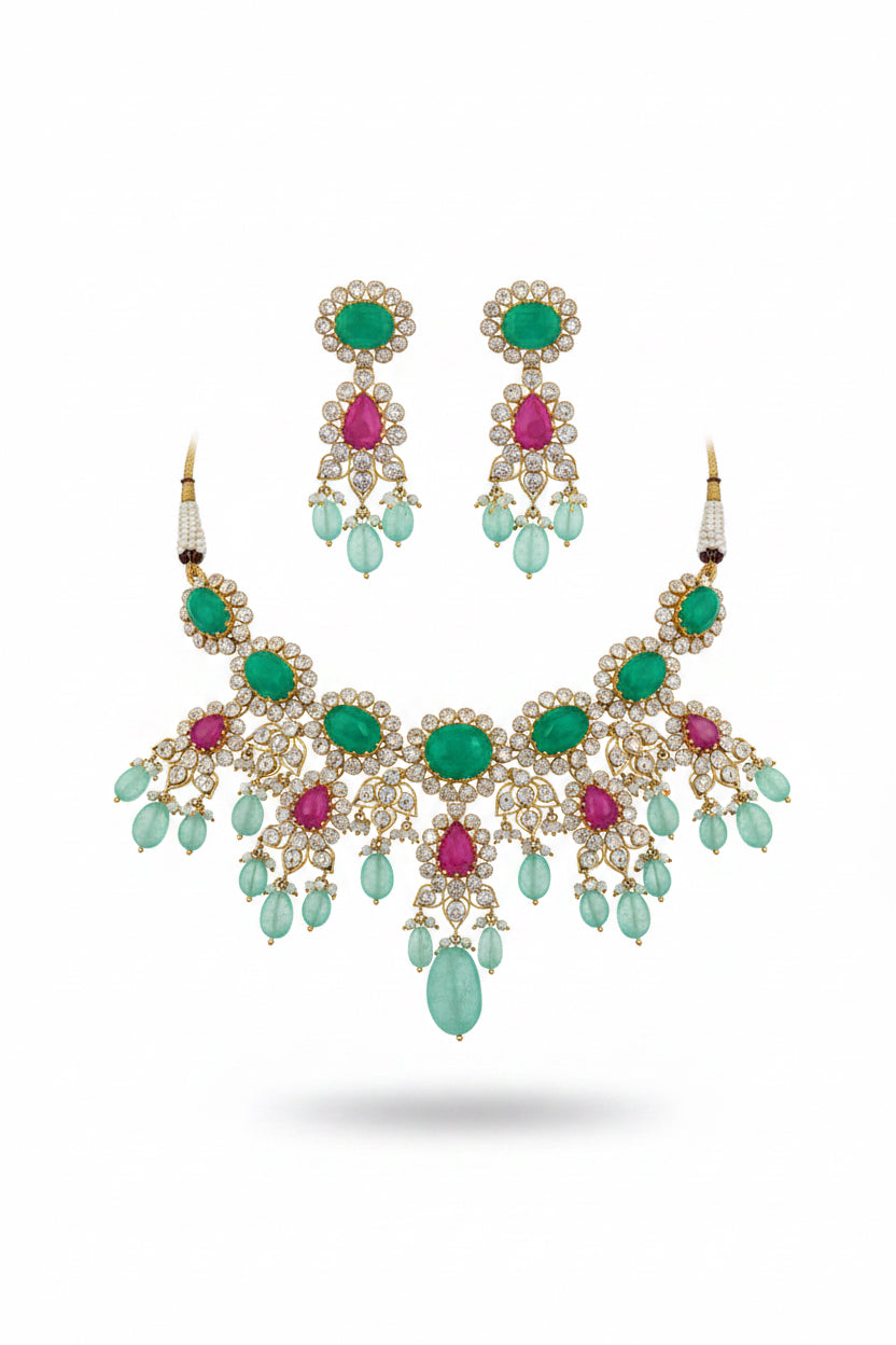 Aafreen Polki Necklace
