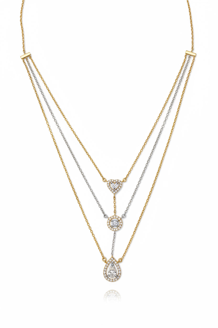 Trouble diamond pendent