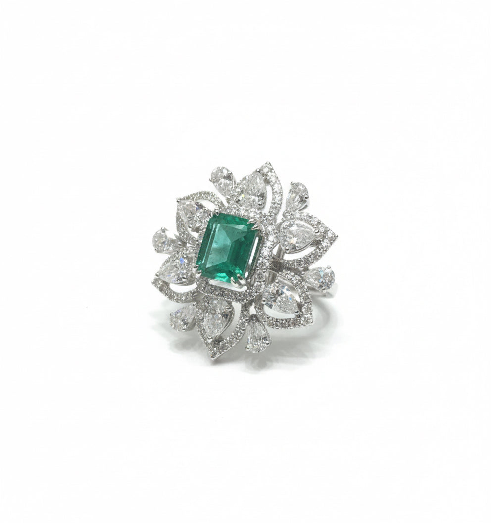 Royal Florenza Emerald Ring
