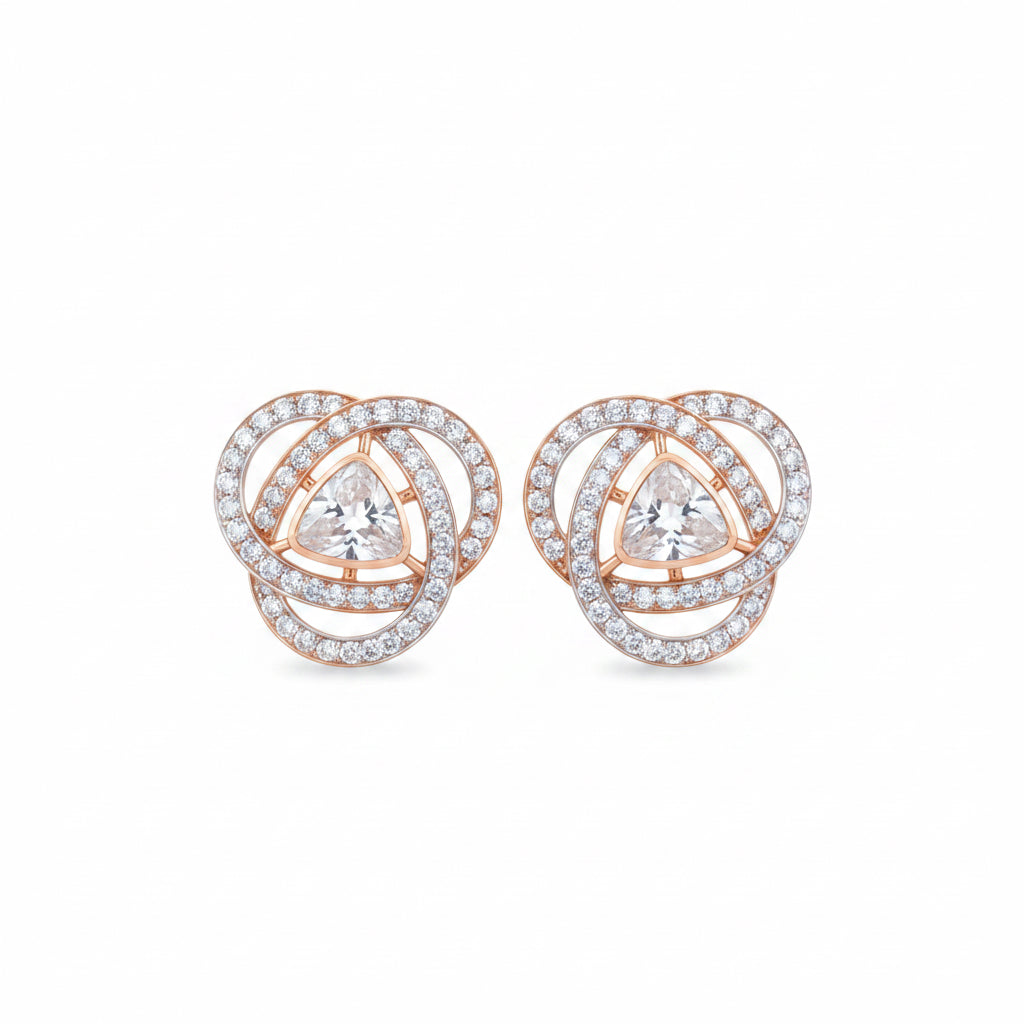 Elegant Polki Studs