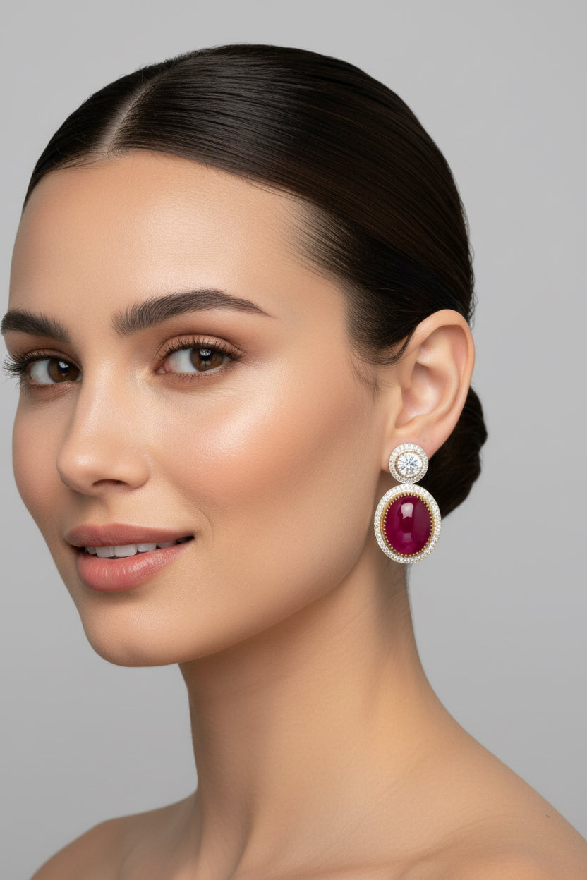 Polki Earing