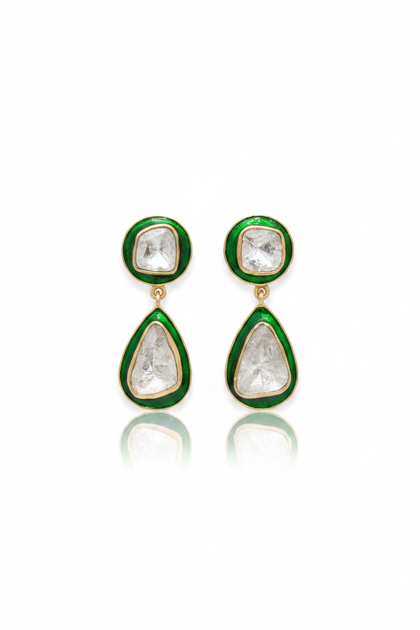 Dewdrop Polki Earrings