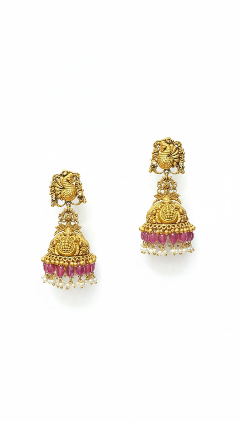Gold jhumki