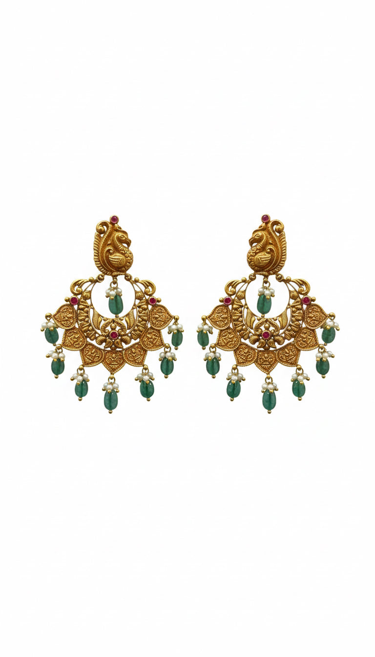 Peacock Temple Chandbali