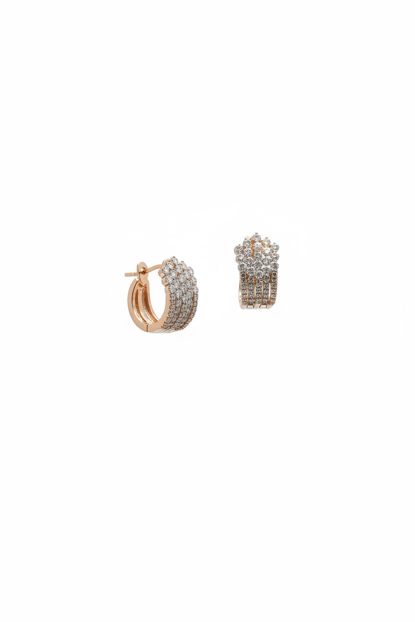 Diamond Cascade Studs