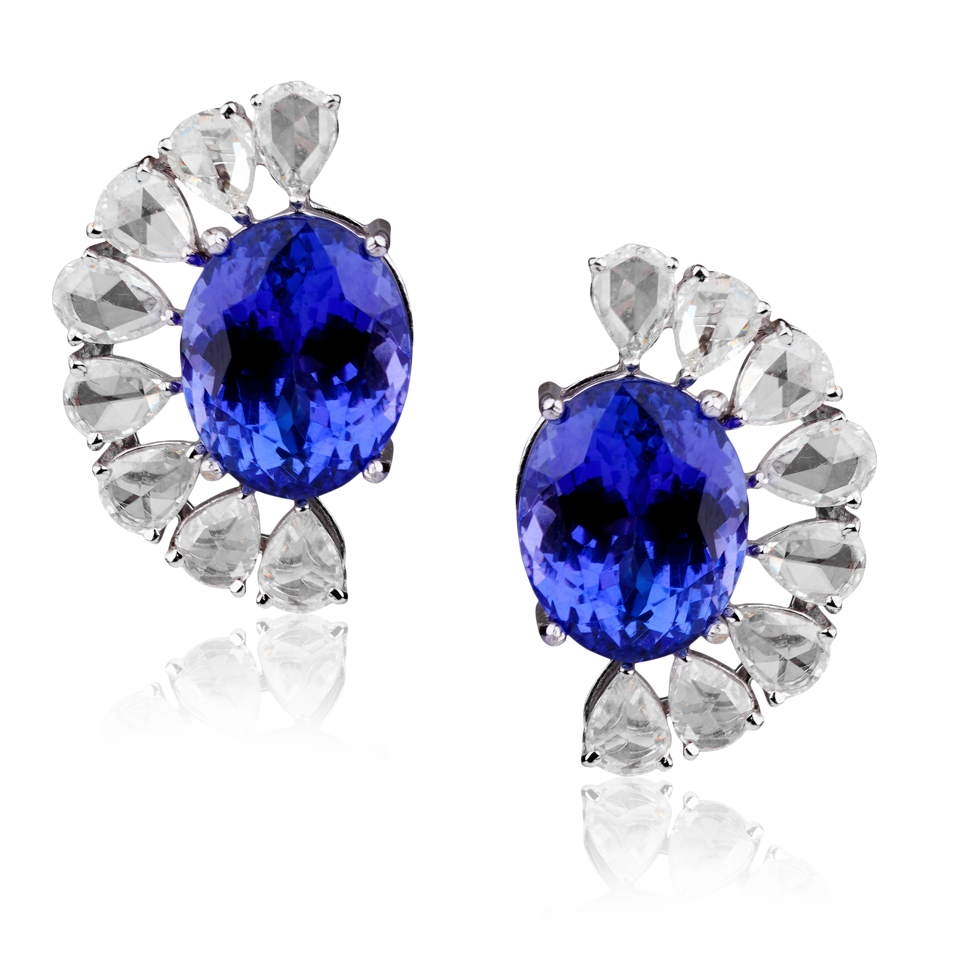 Moonbeam Tanzanite Twilight Earrings