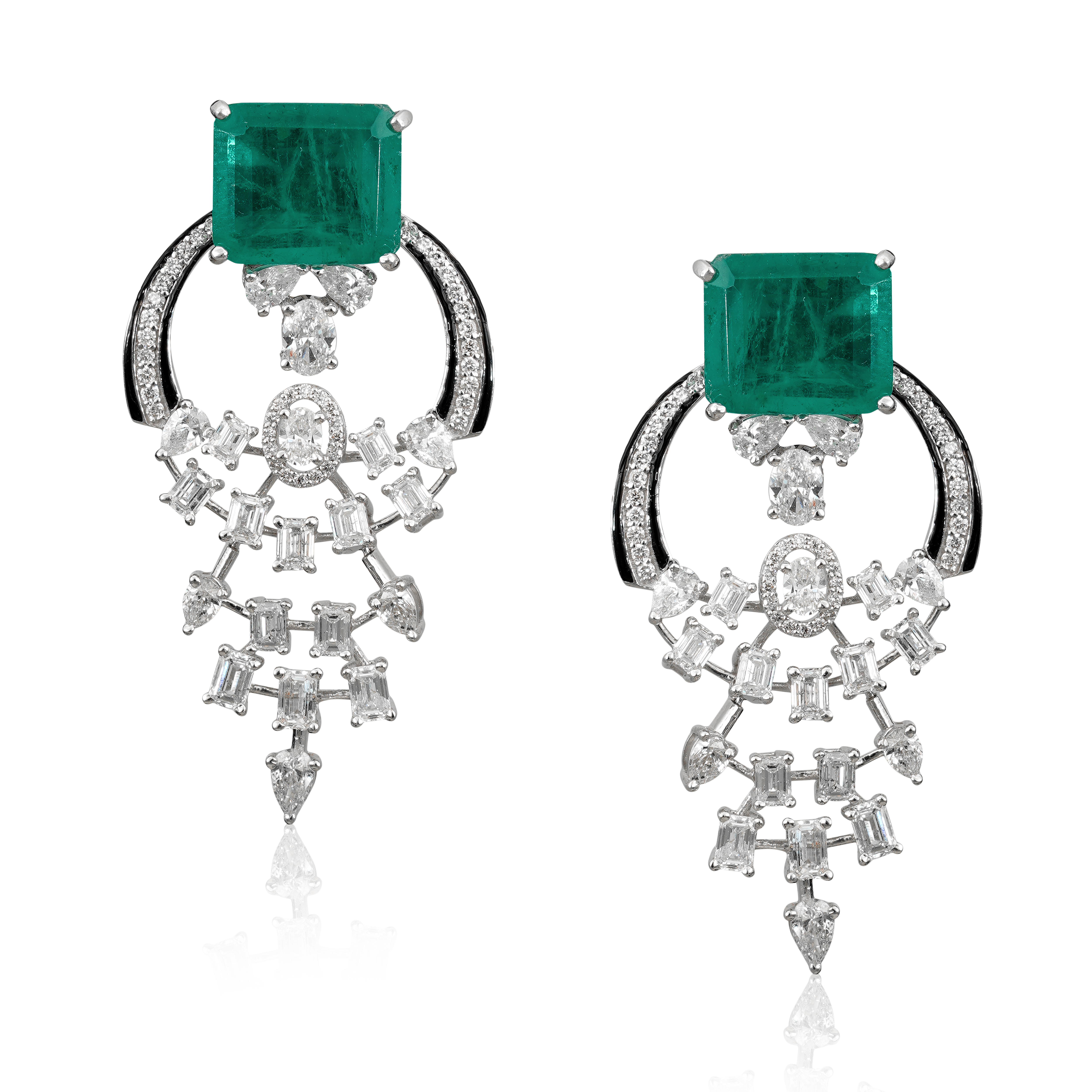 Diamond Rainforest Sparkle Earrings