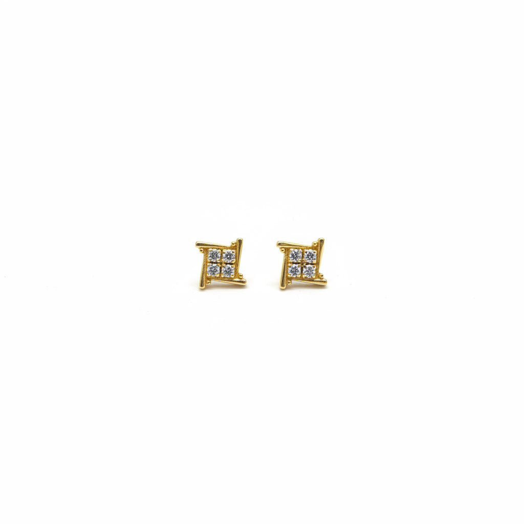 Opal Spark Studs
