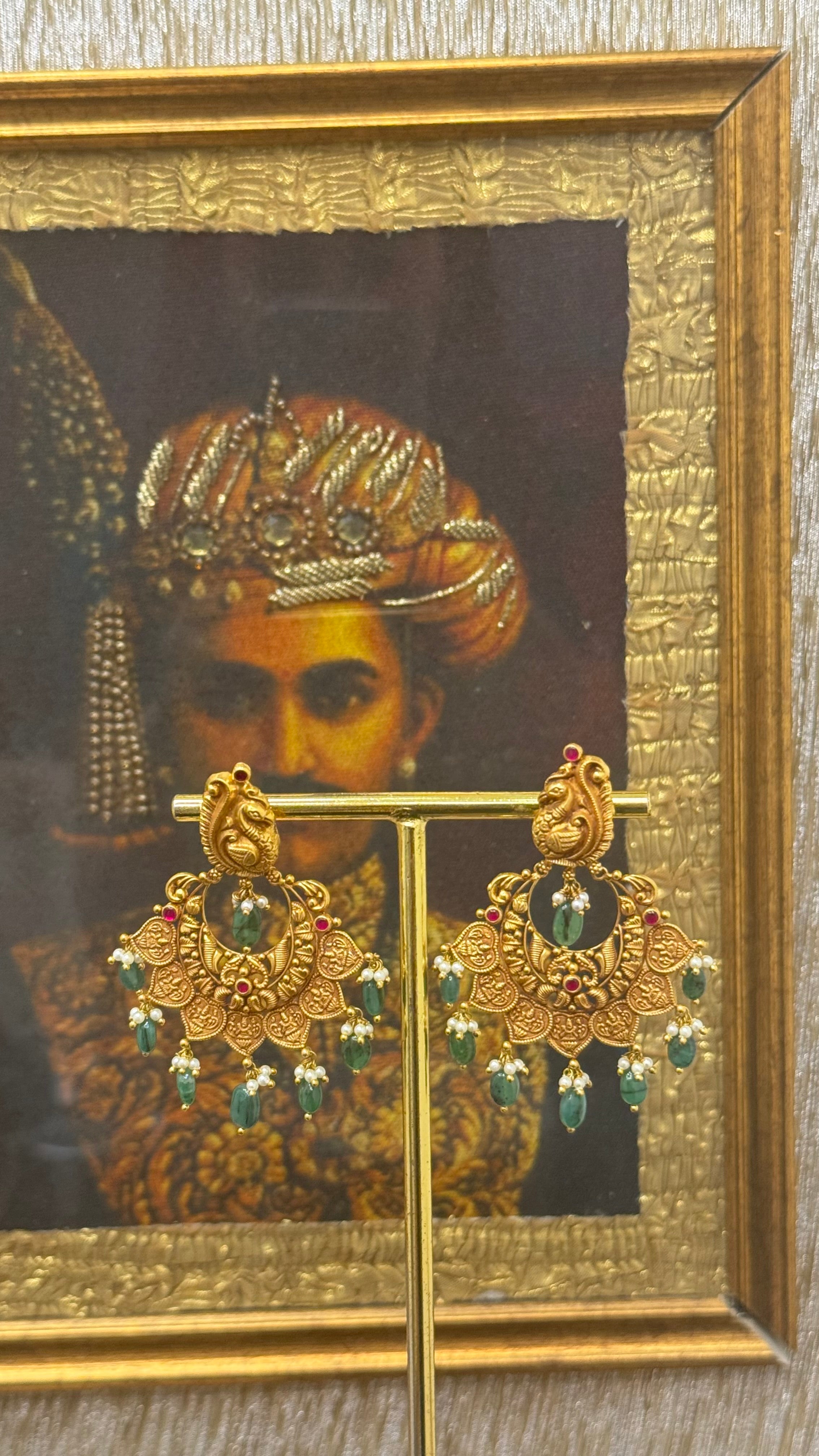 Peacock Temple Chandbali