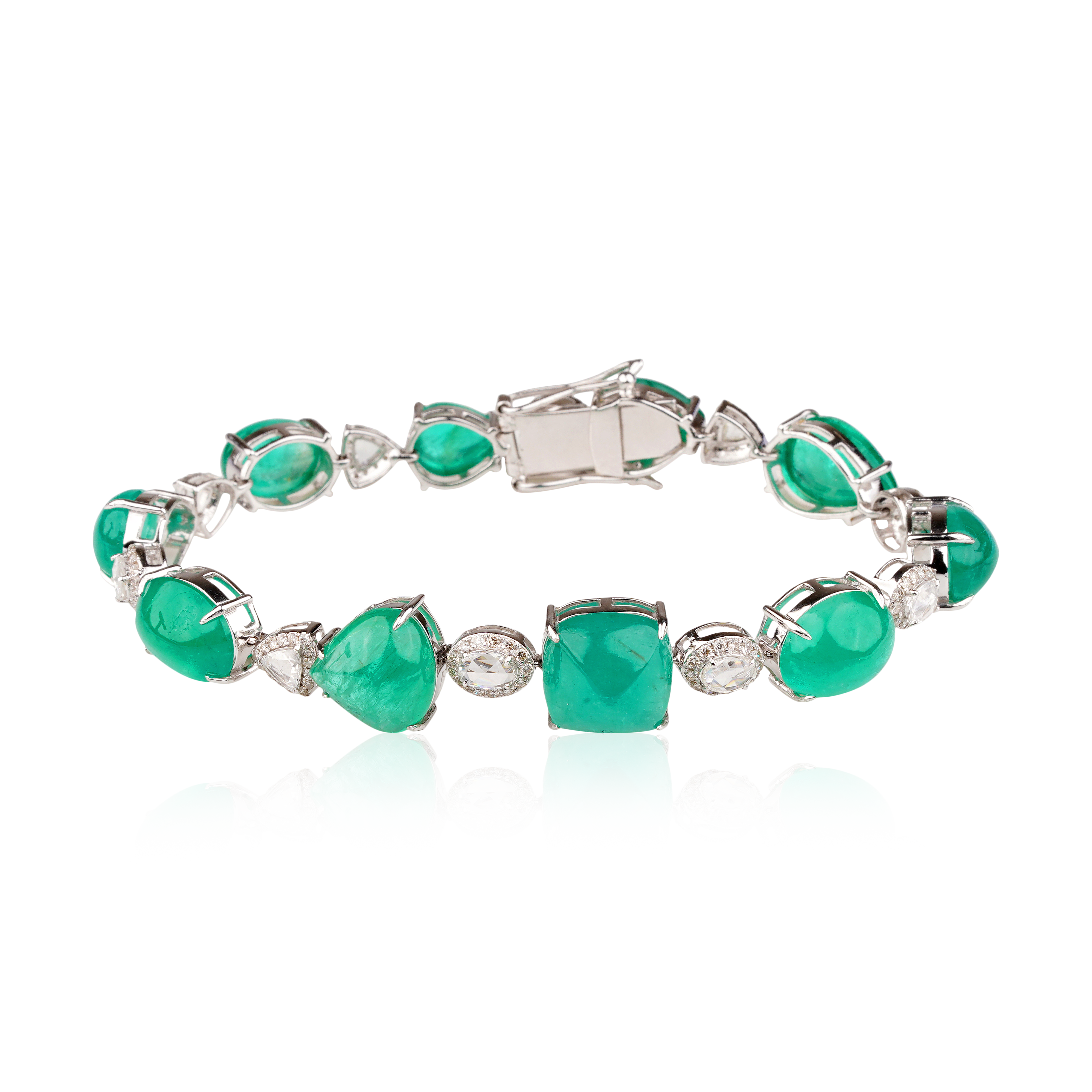 Emerald Serenade Splendor Bracelet