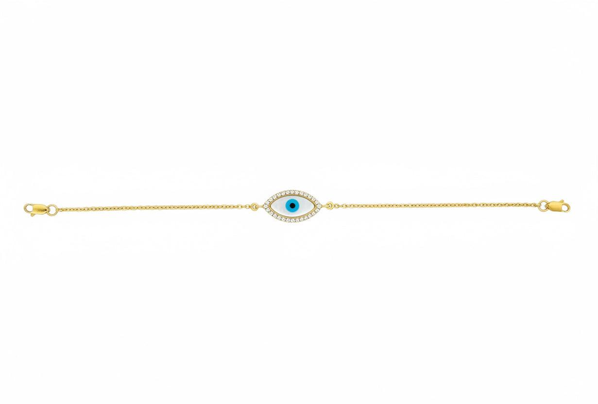 Blue Eye Diamond Bracelet
