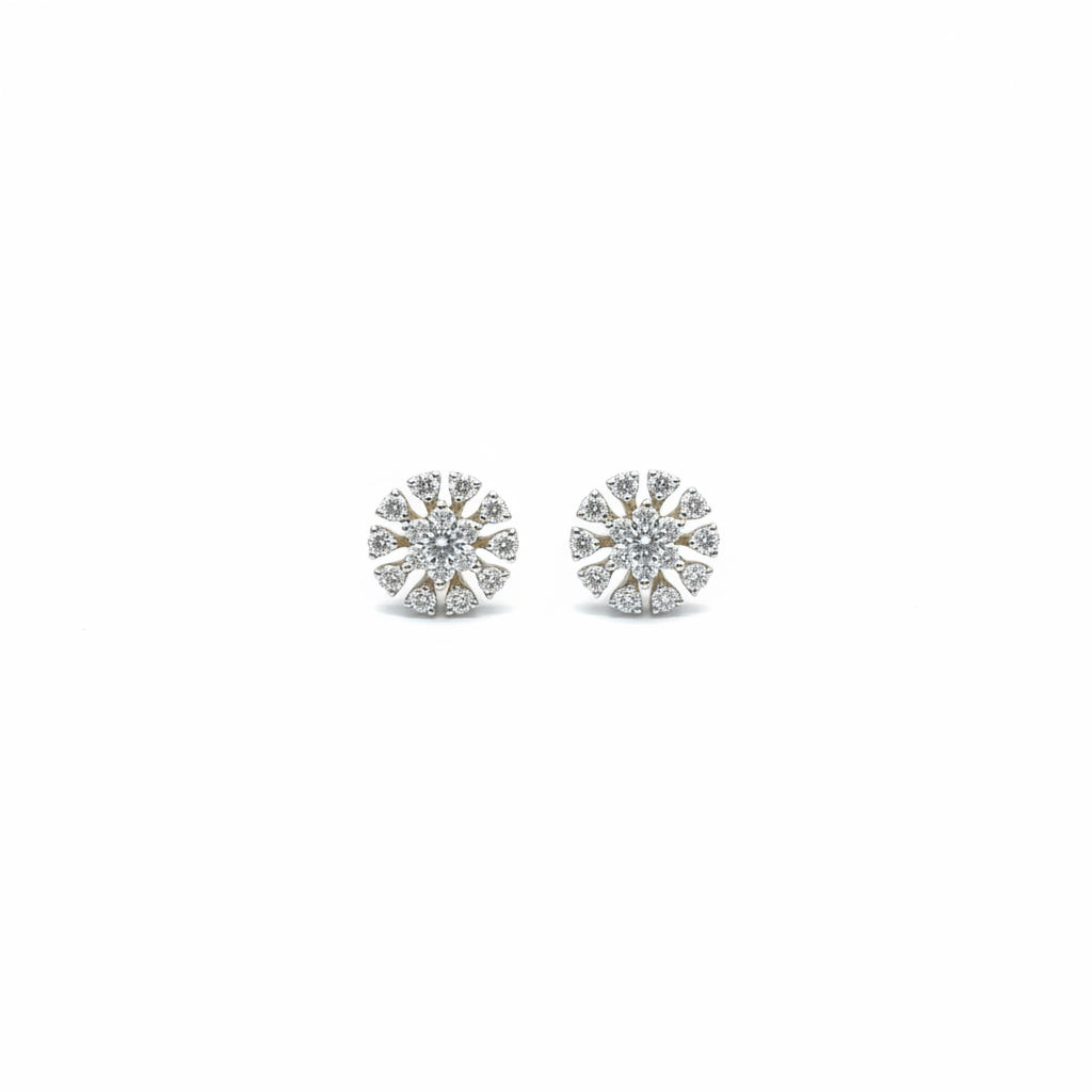 Celestial Diamond Bloom Studs