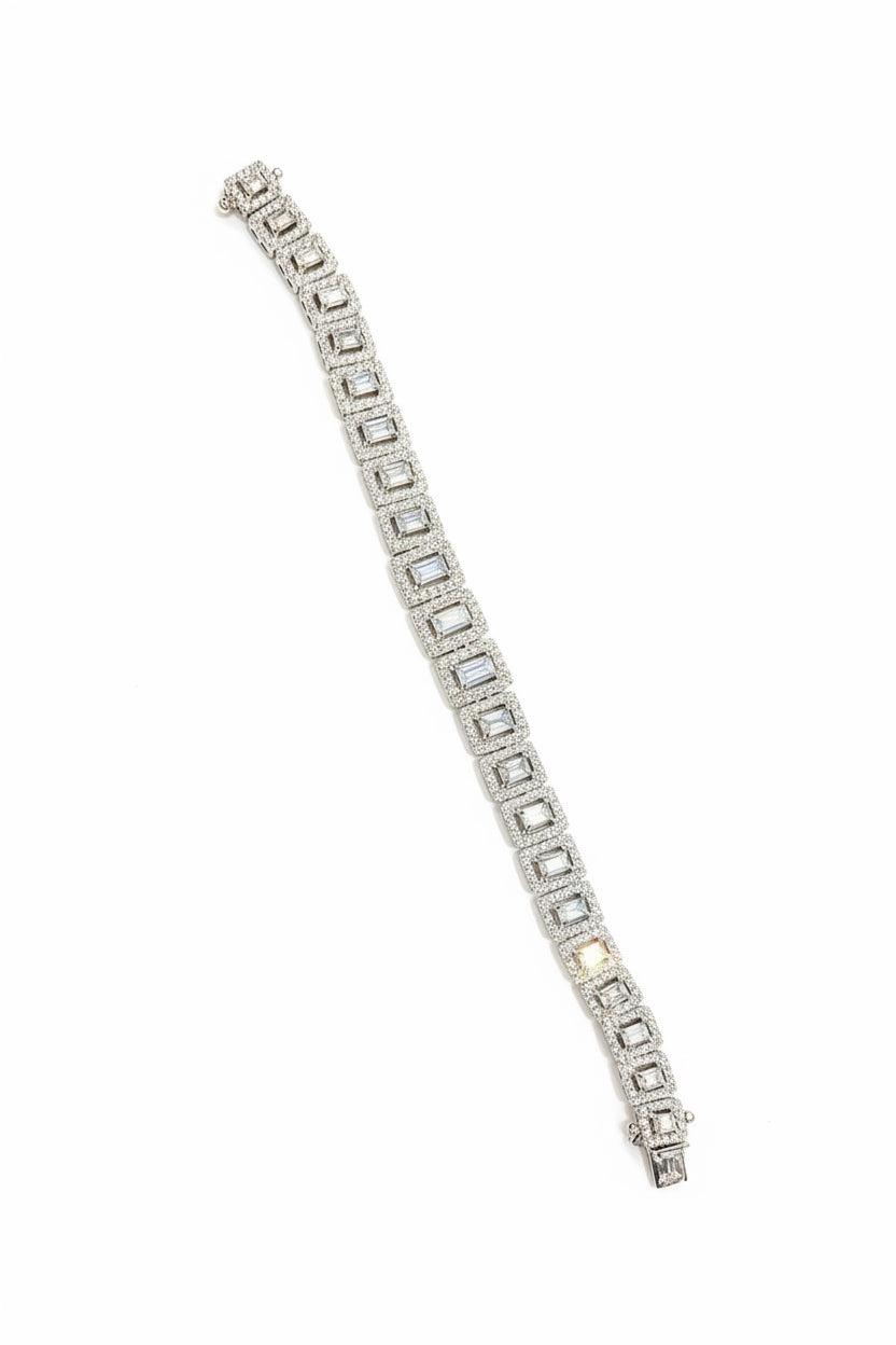 Luxe Emerald Link Bracelet