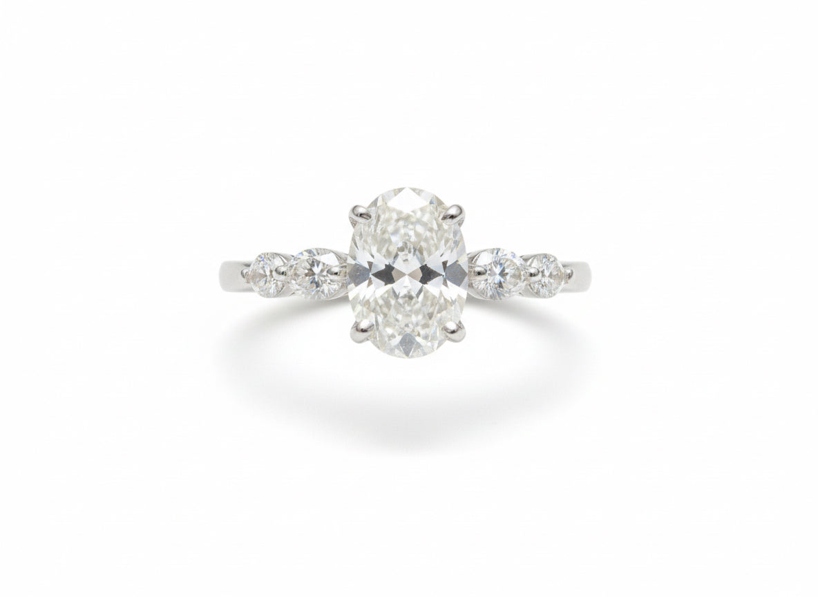 Oval Diamond Ring