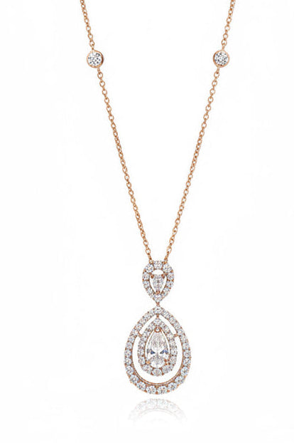 Solitaire Bloom Pendant