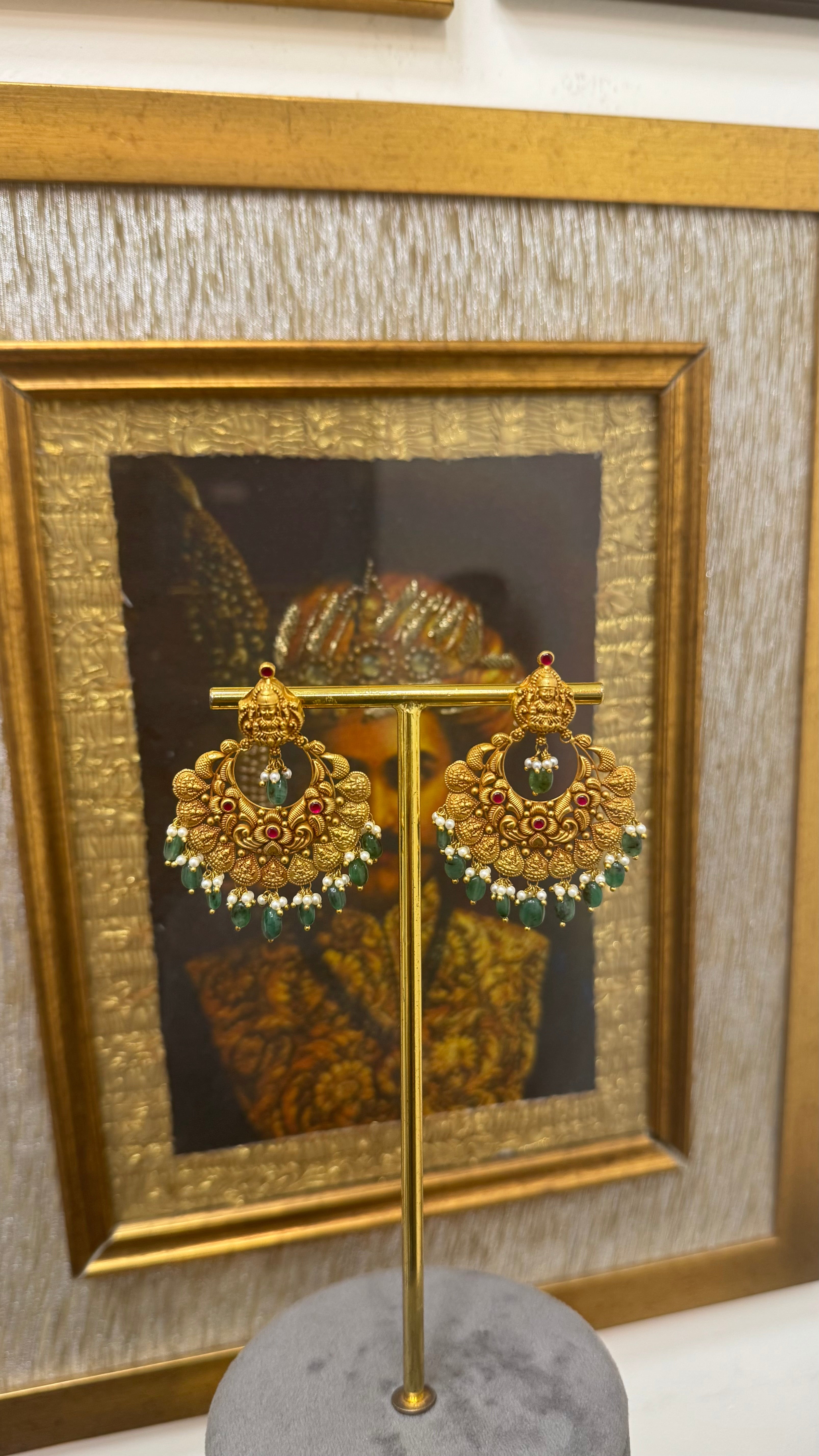 Traditional South Indian Chandbali