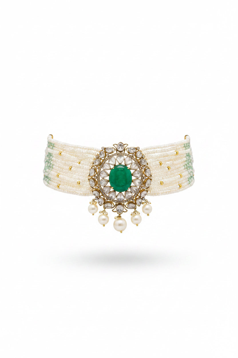 Adaa Polki Choker