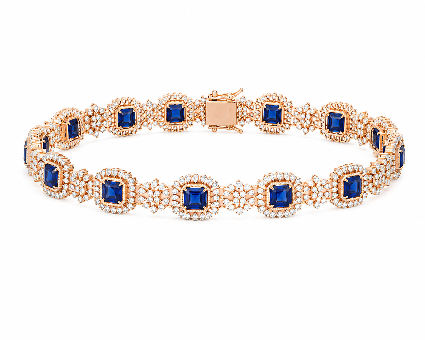 Snowflake Diamond Bracelet