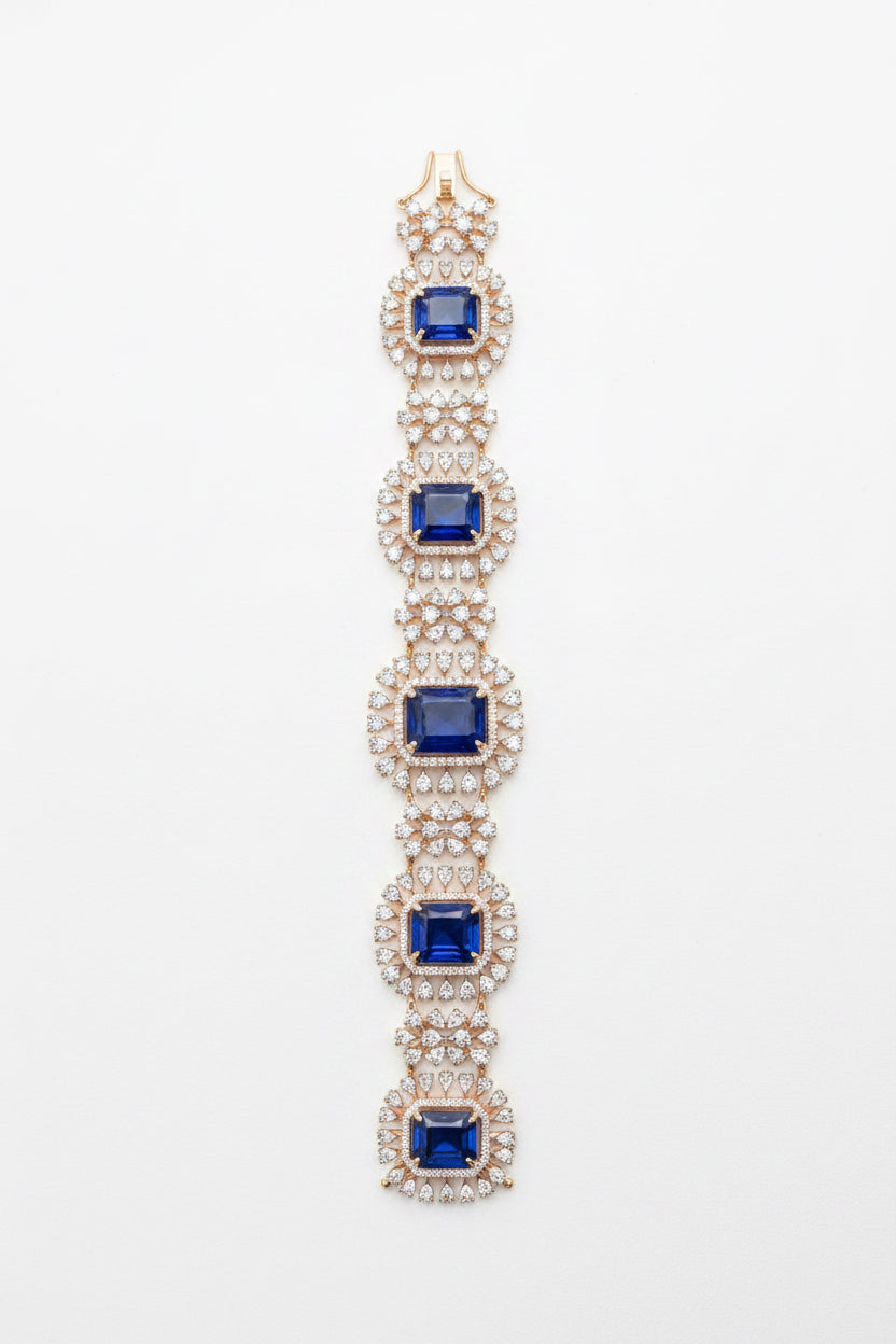 Snowflake Diamond Bracelet