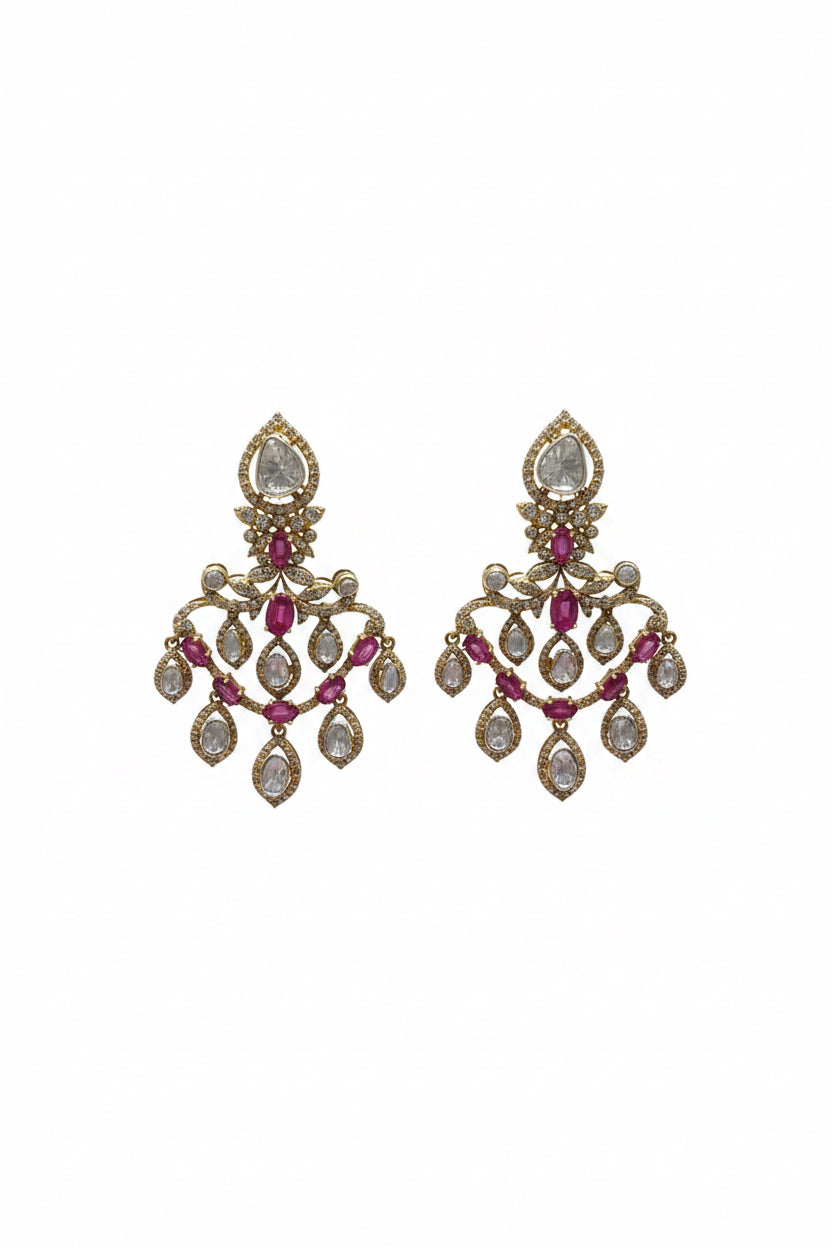 Regal Kundan Polki Set