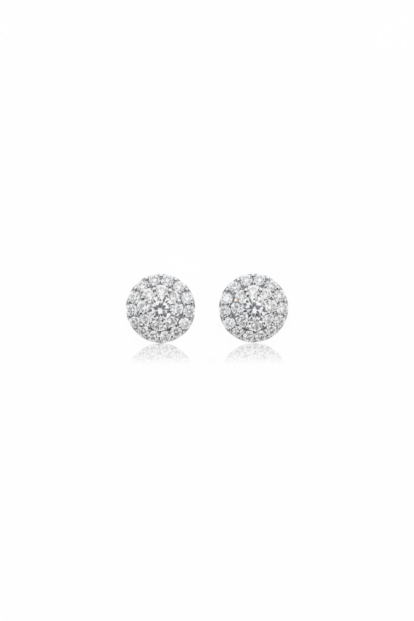 Pearl Glow Diamond Studs