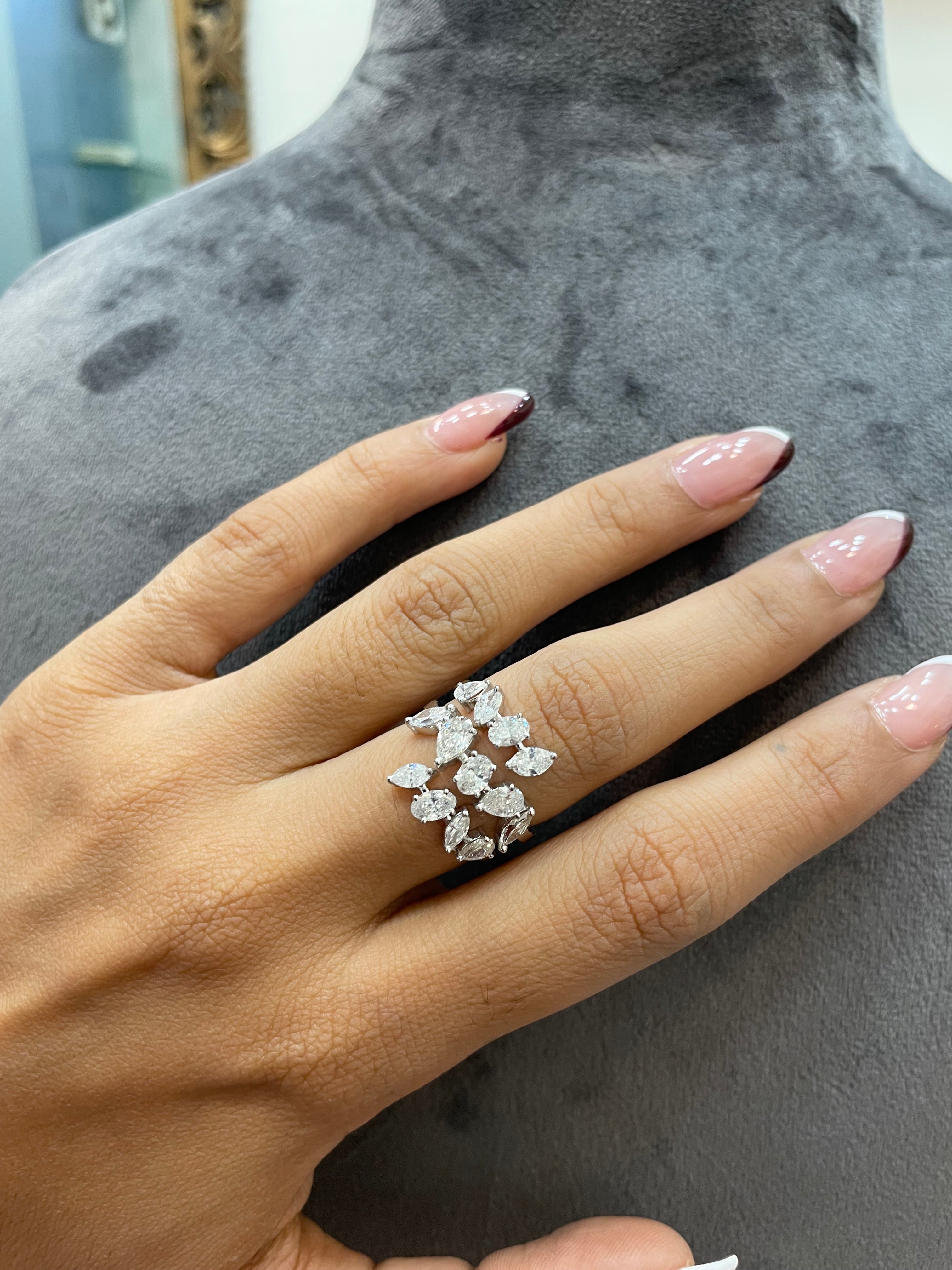 Blossom Shine Diamond Ring