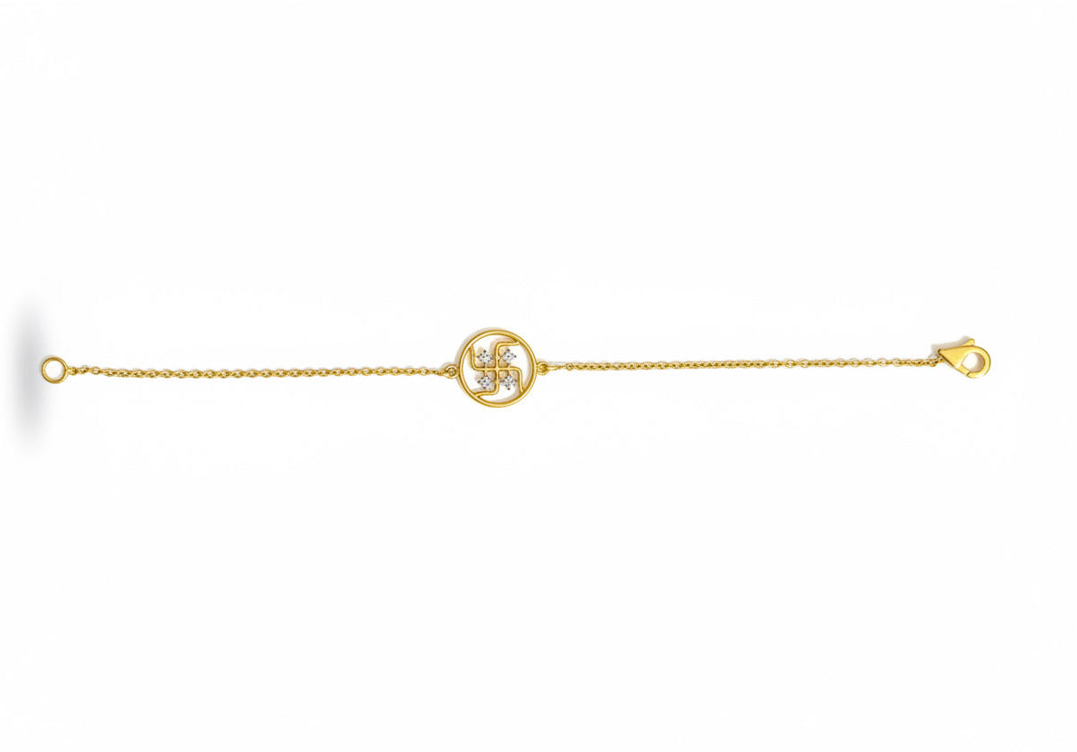 Swastik  bracelet ￼