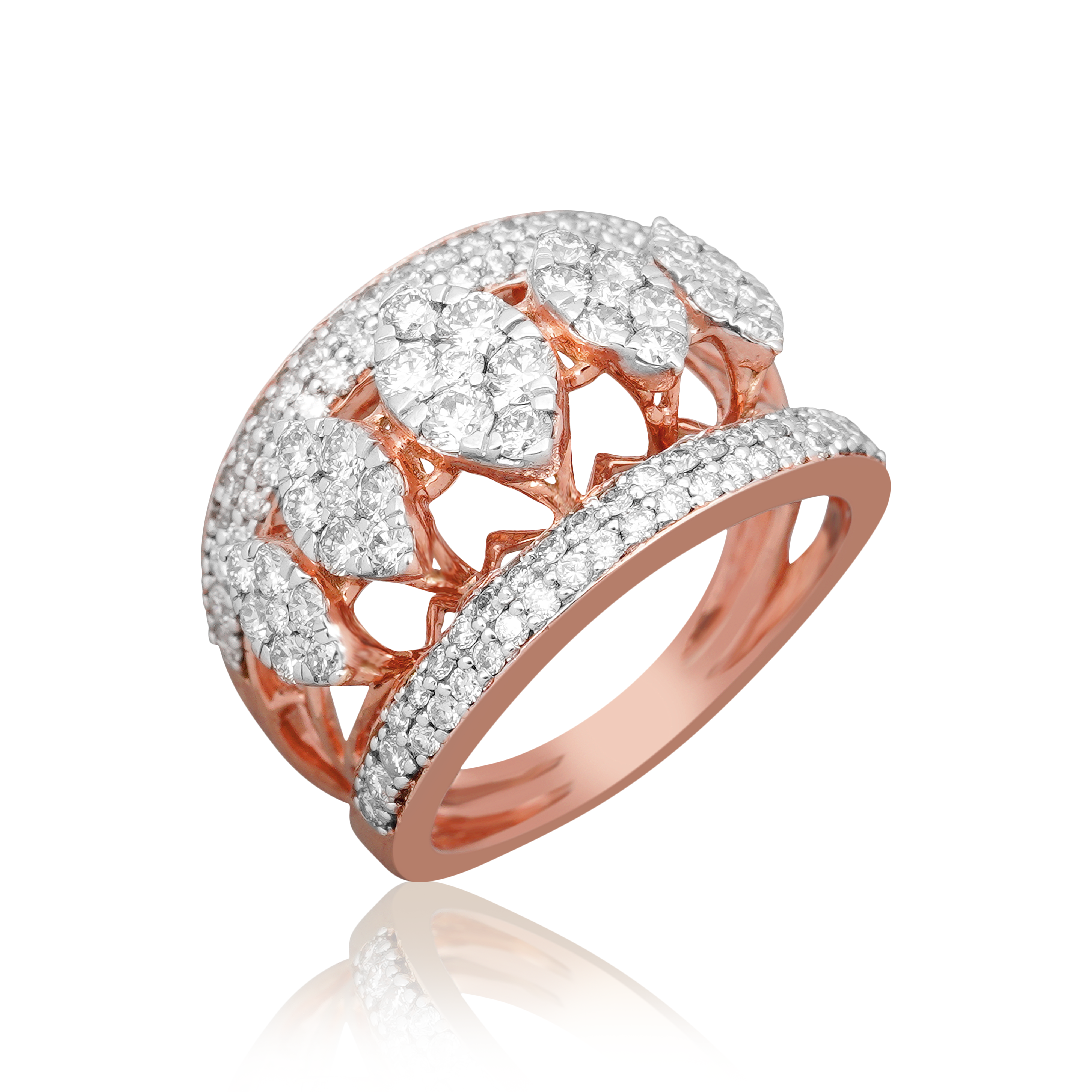 Chunky Rosegold Diamond