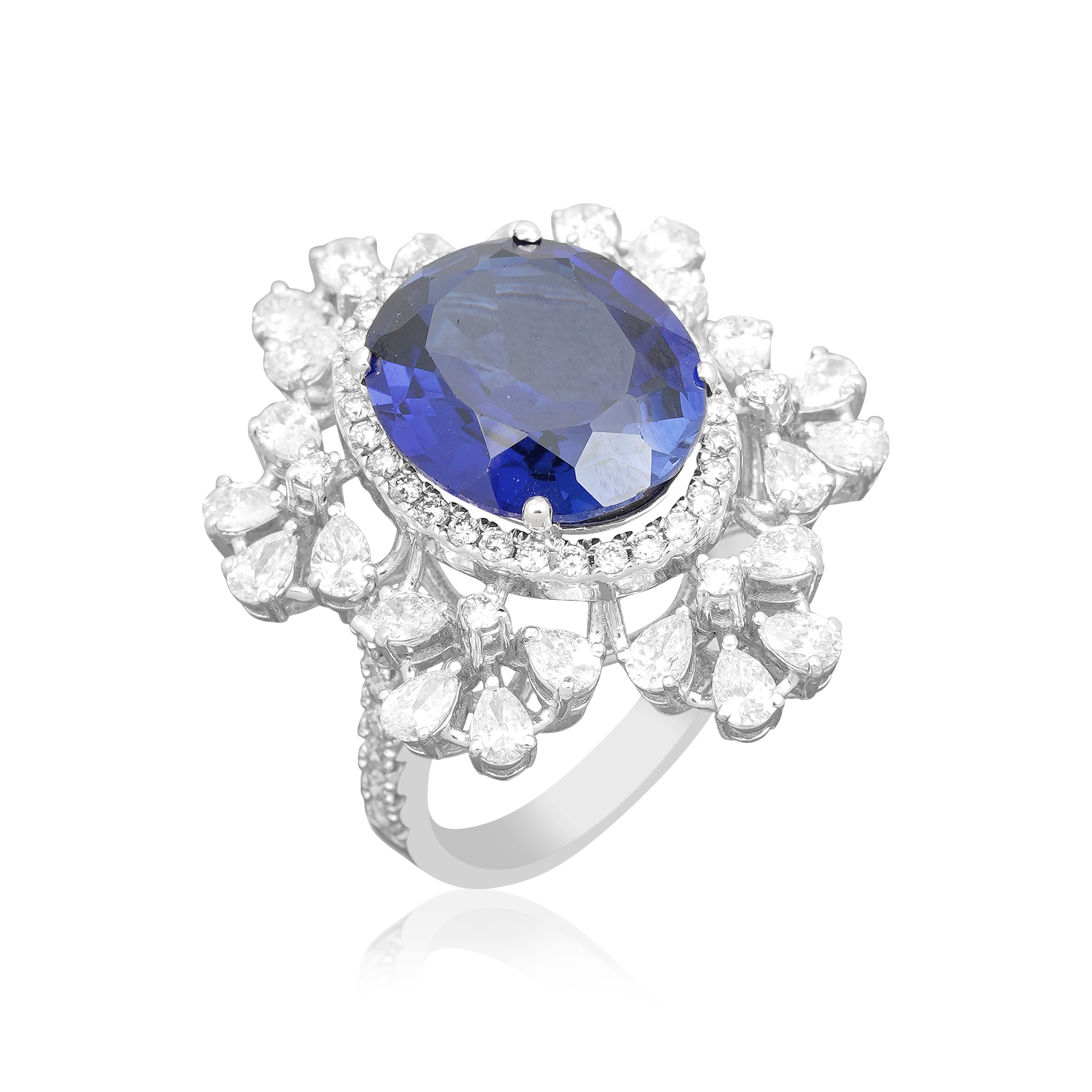 Magical blue sapphire