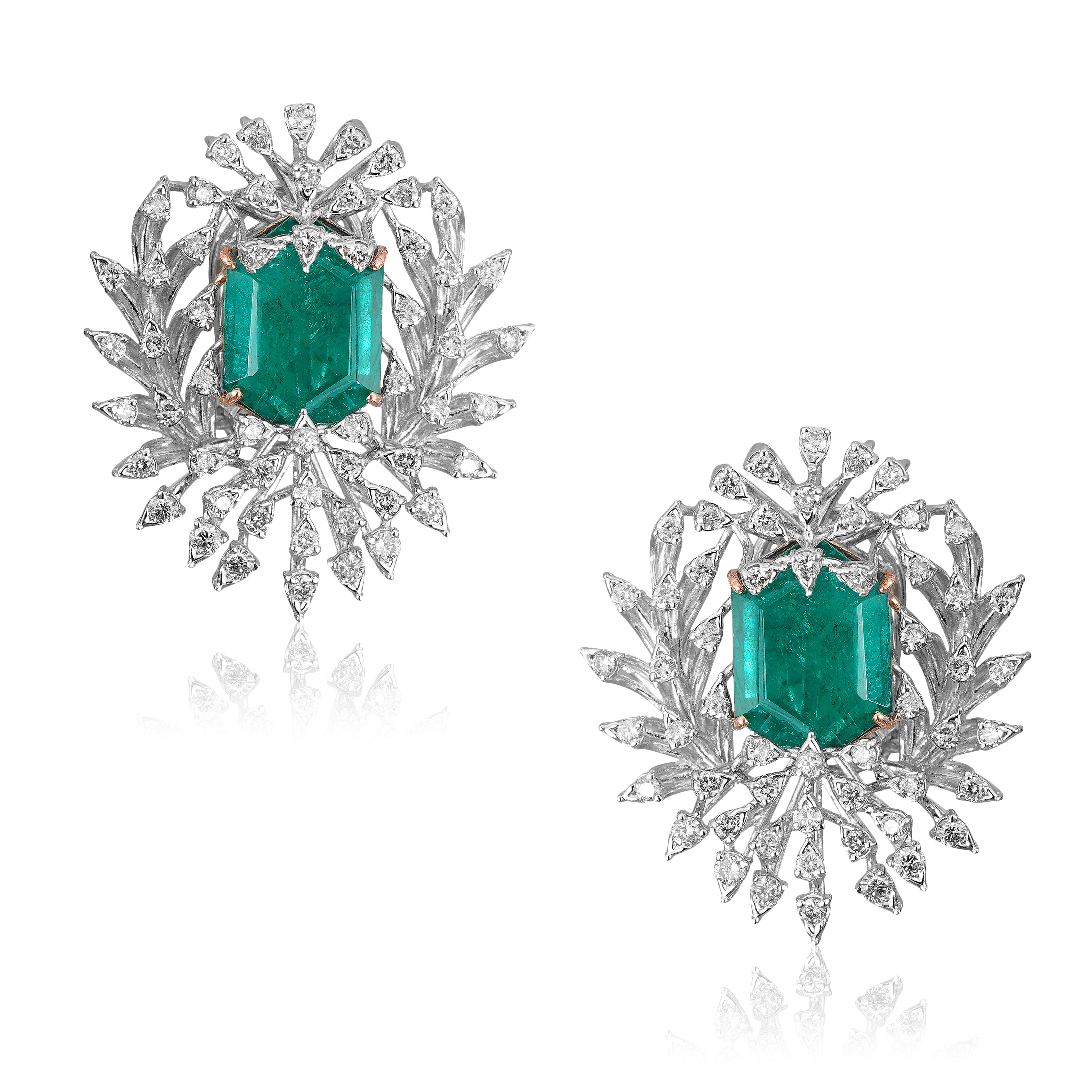 Sullivan sapphire diamond studs