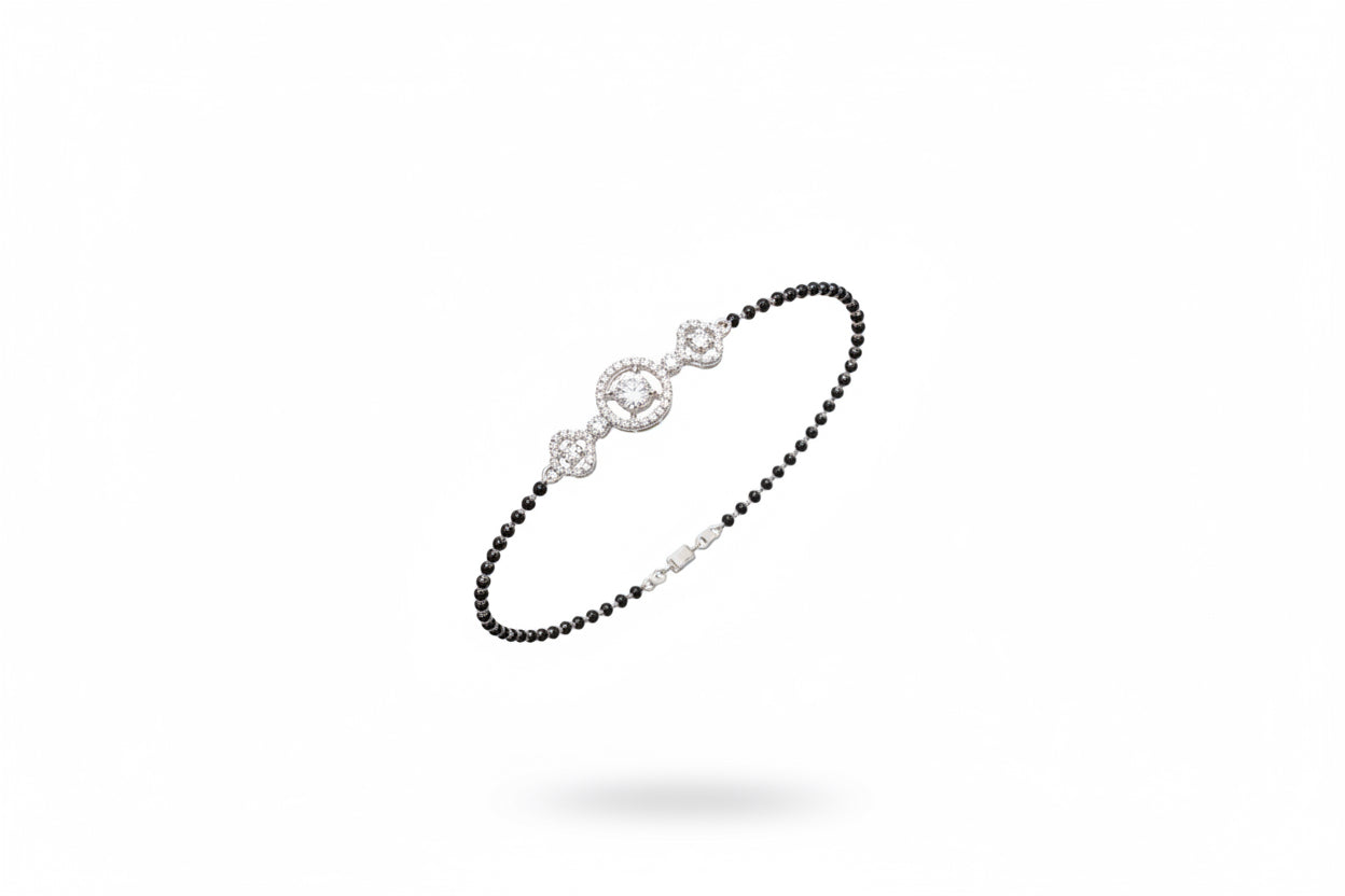 Floral Mangalsutra Bracelet