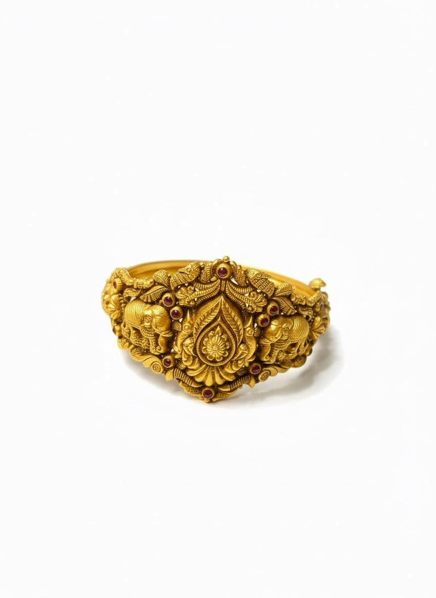 Temple Heritage Gold Bangle