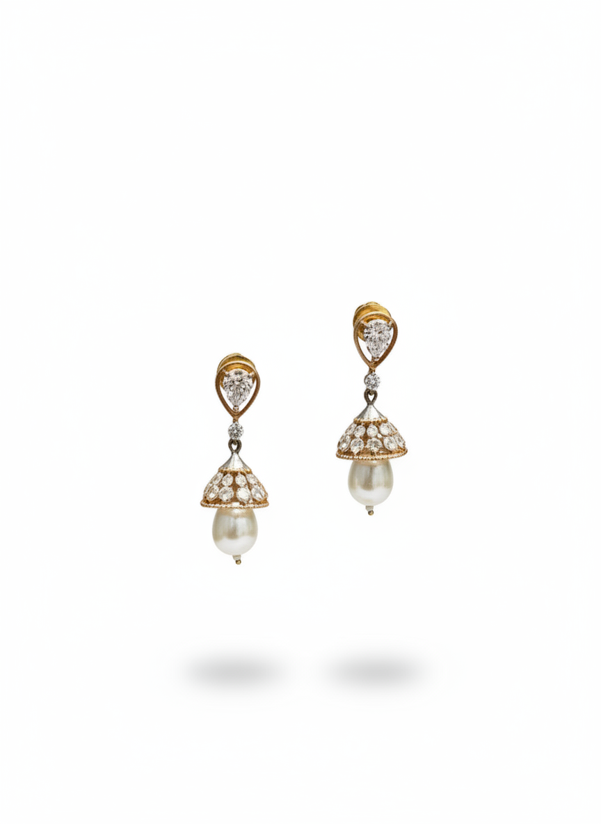 Elegant Pearl Drop Earrings